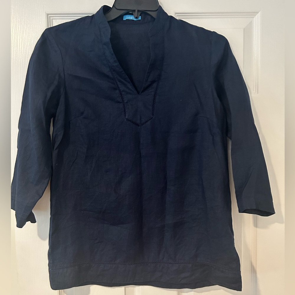 NWOT J. McLaughlin linen top